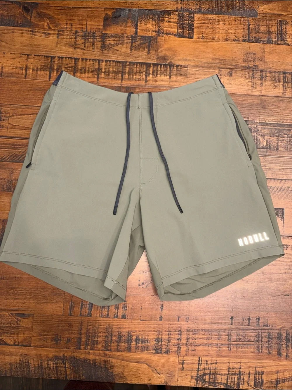 NOBULL Olive Green Men's Performance Shorts
